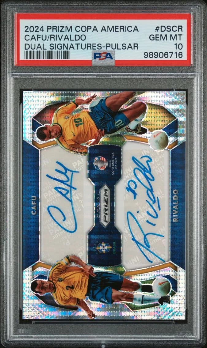 Cafu/Rivaldo, PSA 10