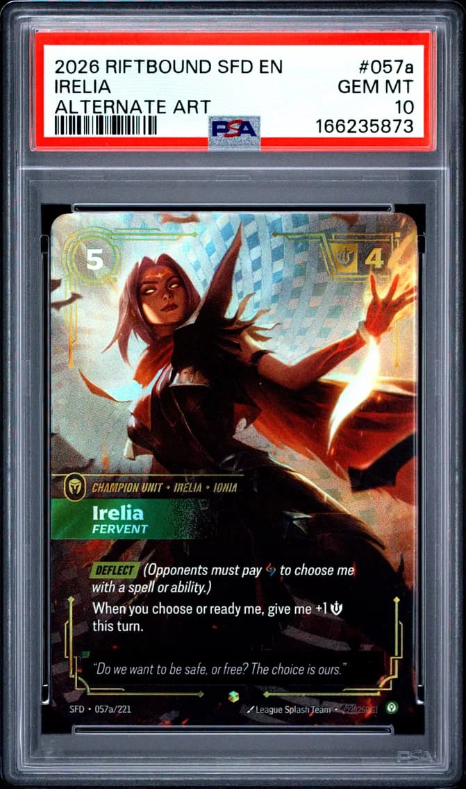 Irelia - Fervent, PSA 10