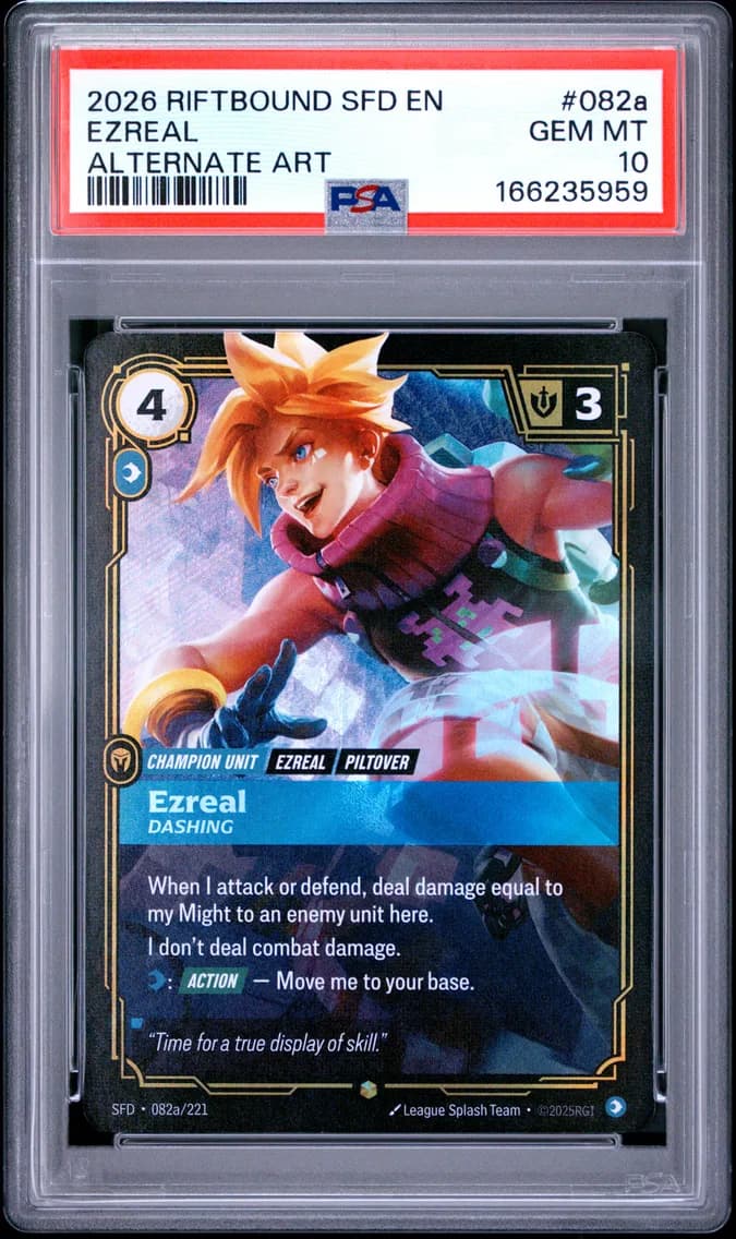 Ezreal - Dashing, PSA 10