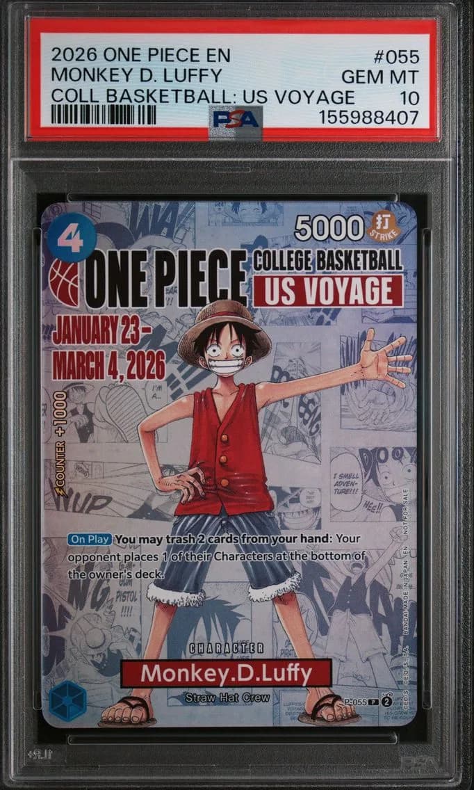 Monkey D. Luffy, PSA 10