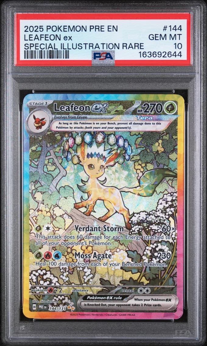Leafeon EX, PSA 10