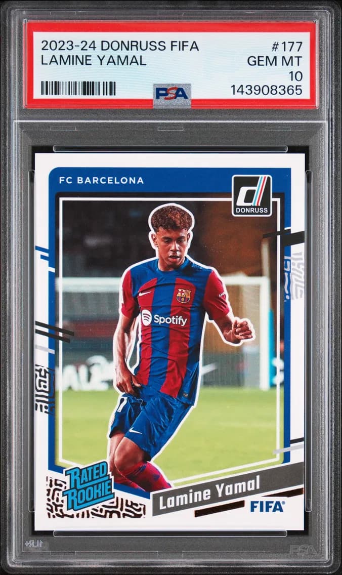 Lamine Yamal, PSA 10