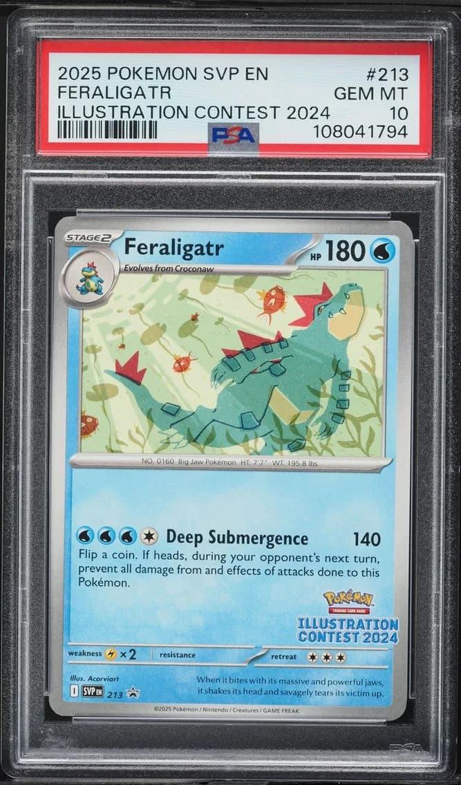 Feraligatr, PSA 10