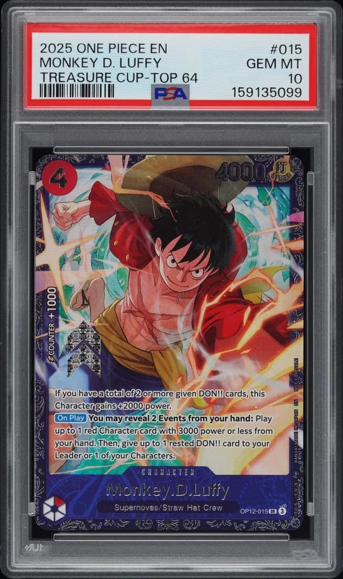 Monkey D. Luffy, PSA 10