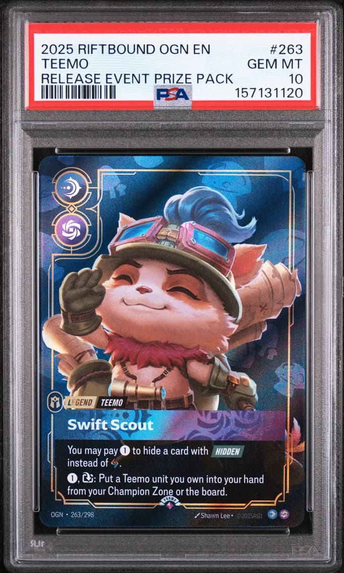 Teemo - Swift Scout, PSA 10