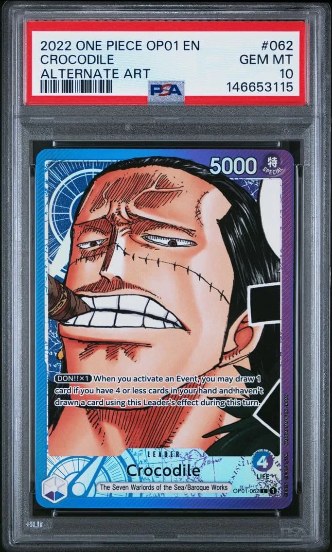 Crocodile, PSA 10