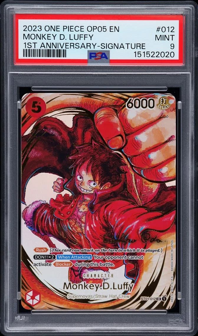 Monkey D. Luffy, PSA 9