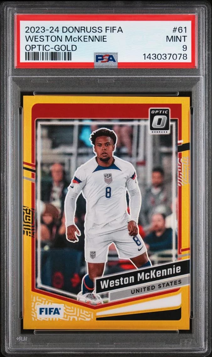 Weston McKennie, PSA 9