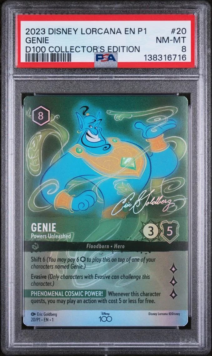Genie - Powers Unleashed, PSA 8