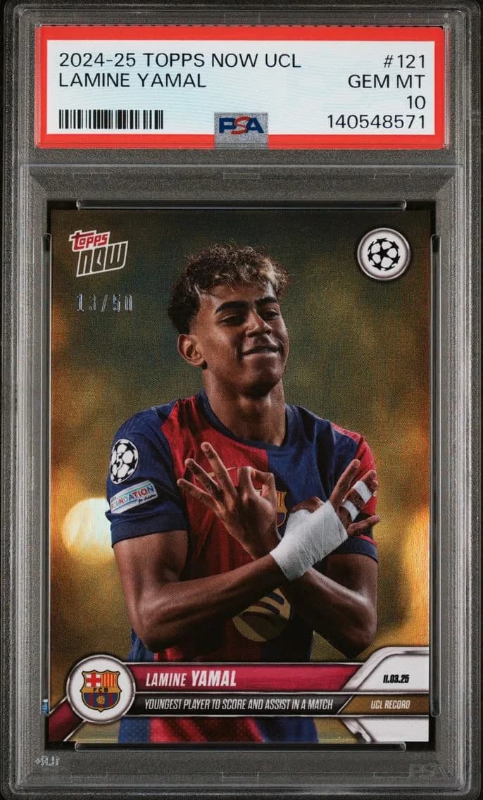 Lamine Yamal, PSA 10