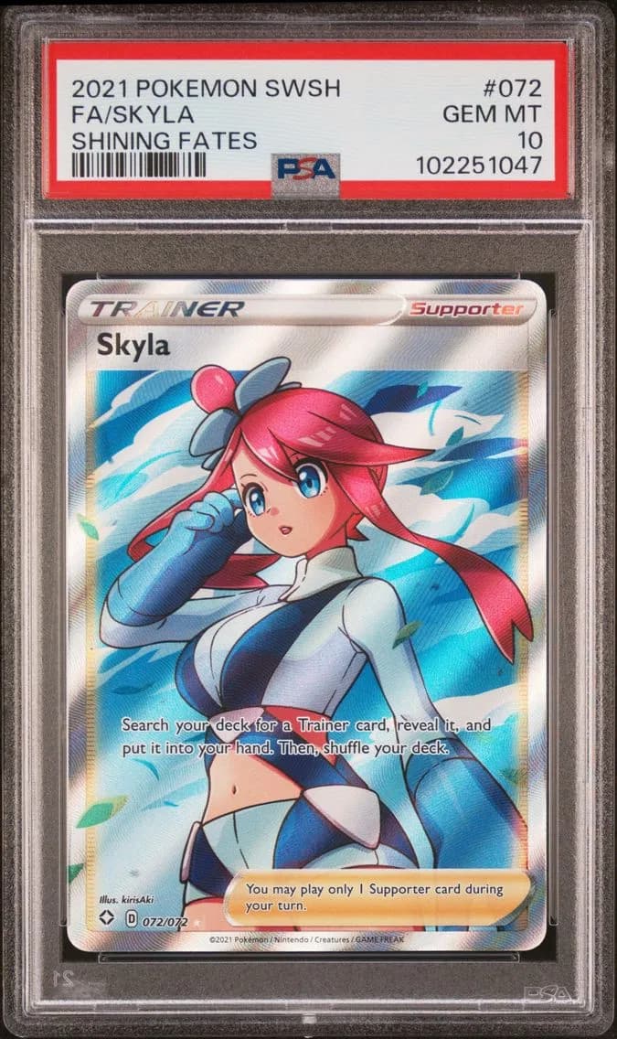 Full Art/Skyla, PSA 10