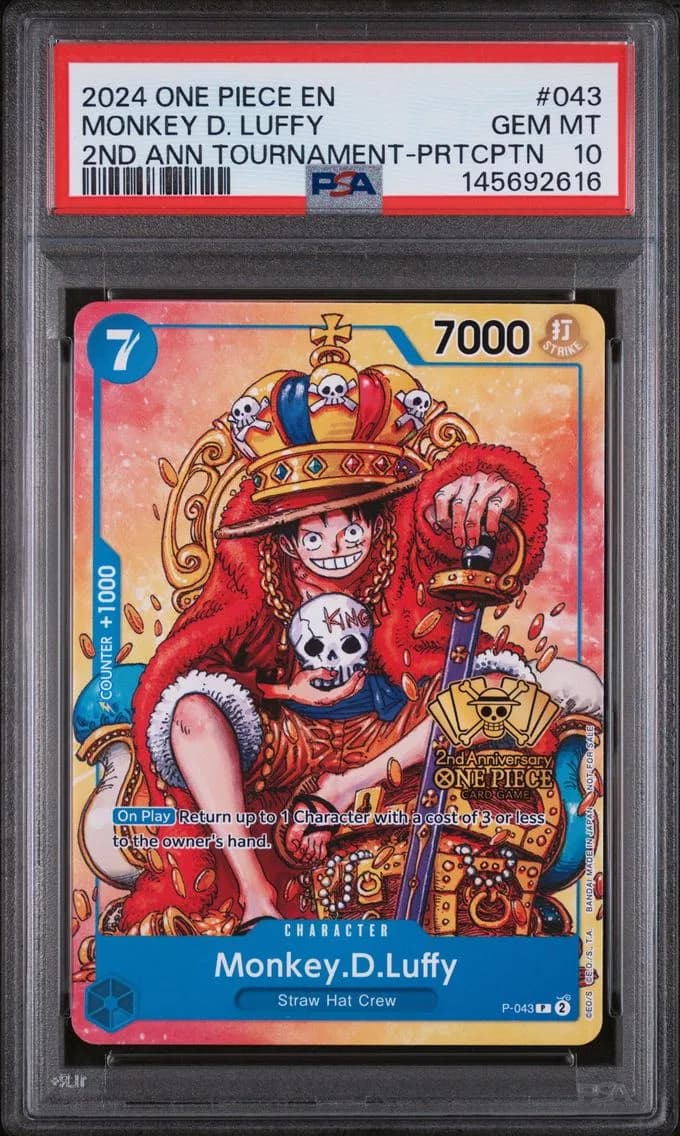 Monkey D. Luffy, PSA 10