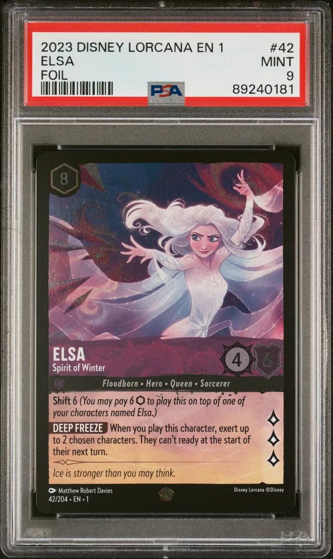 Elsa - Spirit of Winter, PSA 9