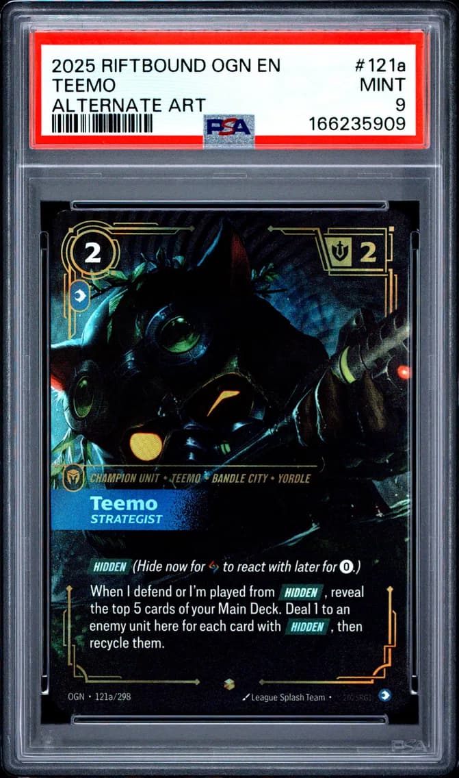 Teemo - Strategist, PSA 9