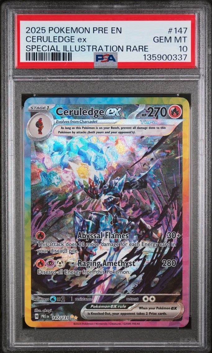 Ceruledge EX, PSA 10