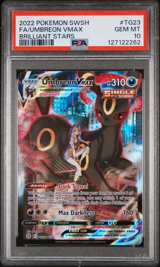 Full Art/Umbreon Vmax, PSA 10