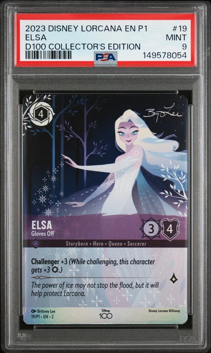 Elsa - Gloves Off, PSA 9