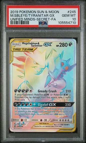 Mega Sableye & Tyranitar GX