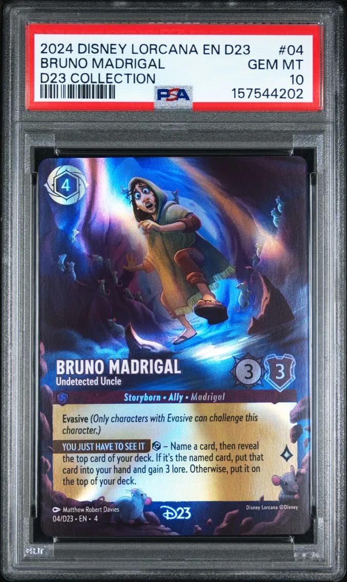 Bruno Madrigal - Undetected Uncle, PSA 10