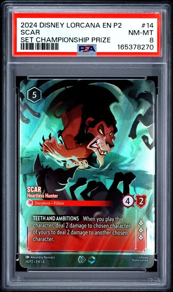 Scar - Heartless Hunter, PSA 8