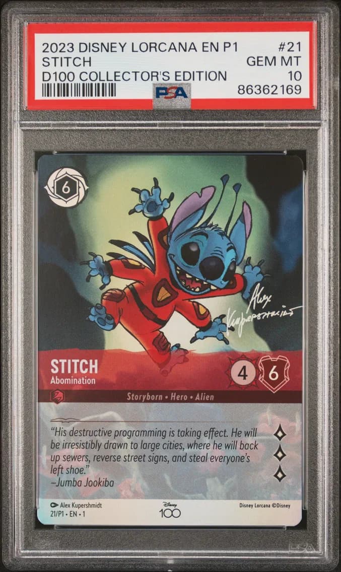 Stitch - Abomination, PSA 10