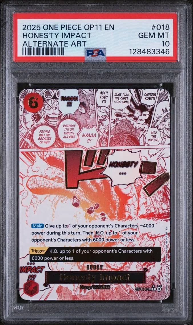 Honesty Impact, PSA 10