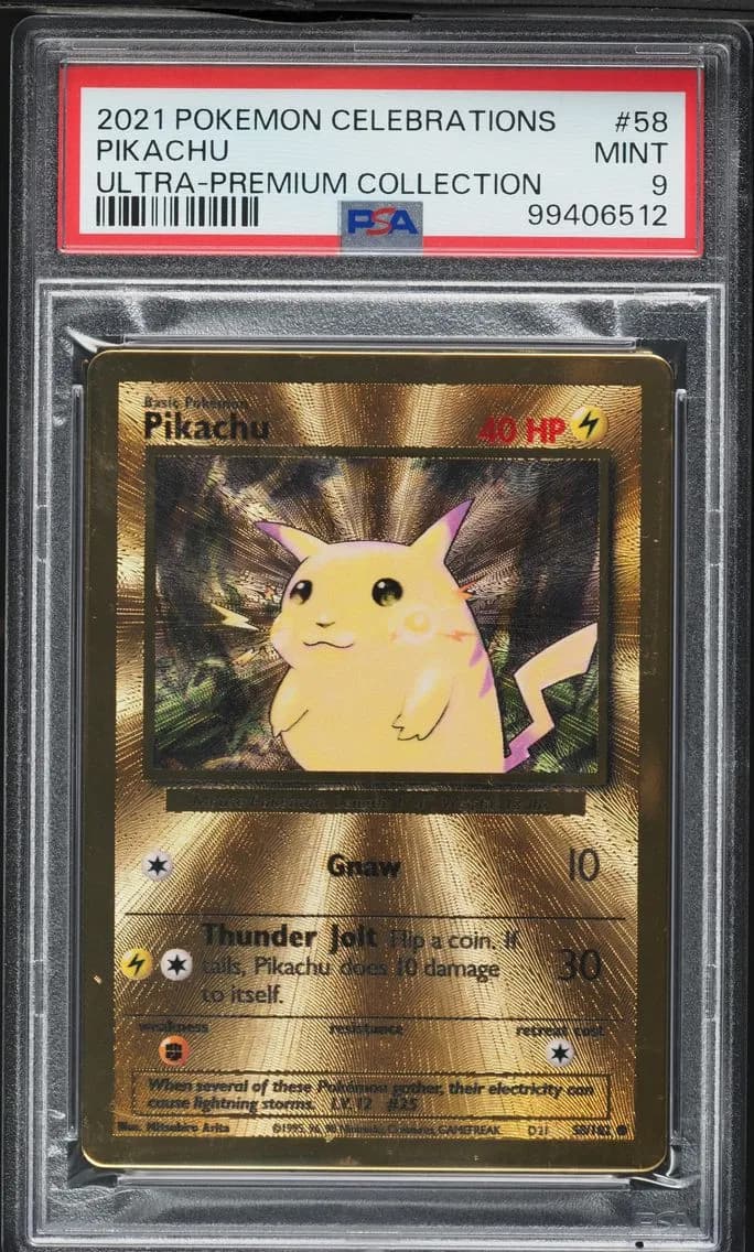 Pikachu, PSA 9