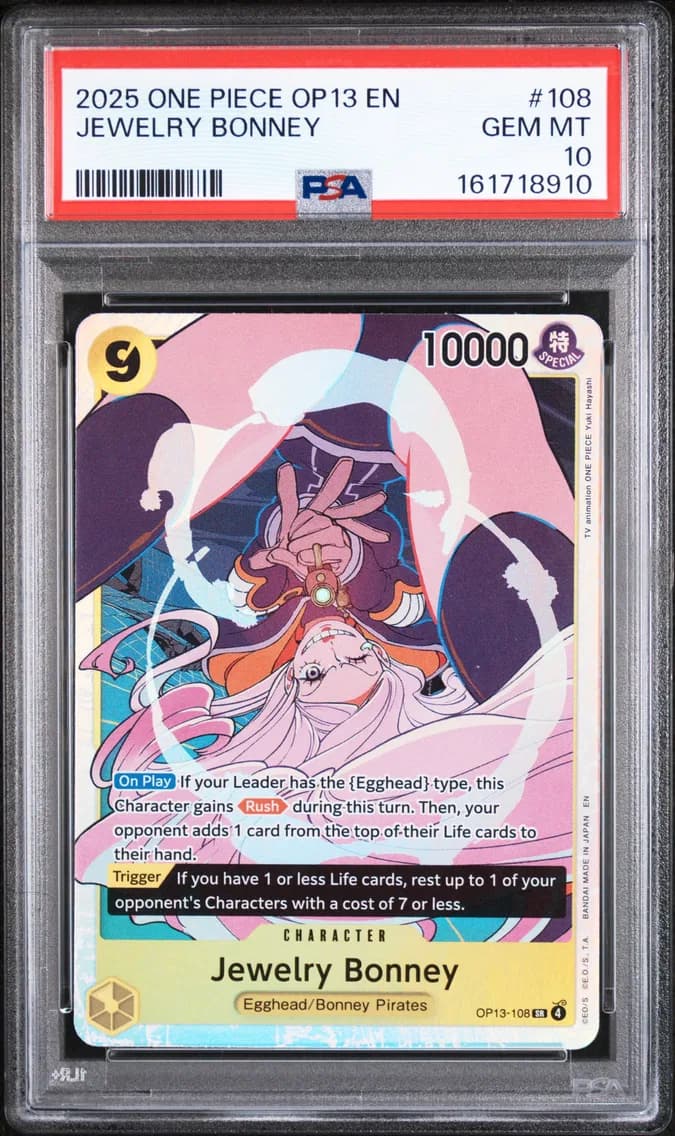 Jewelry Bonney, PSA 10