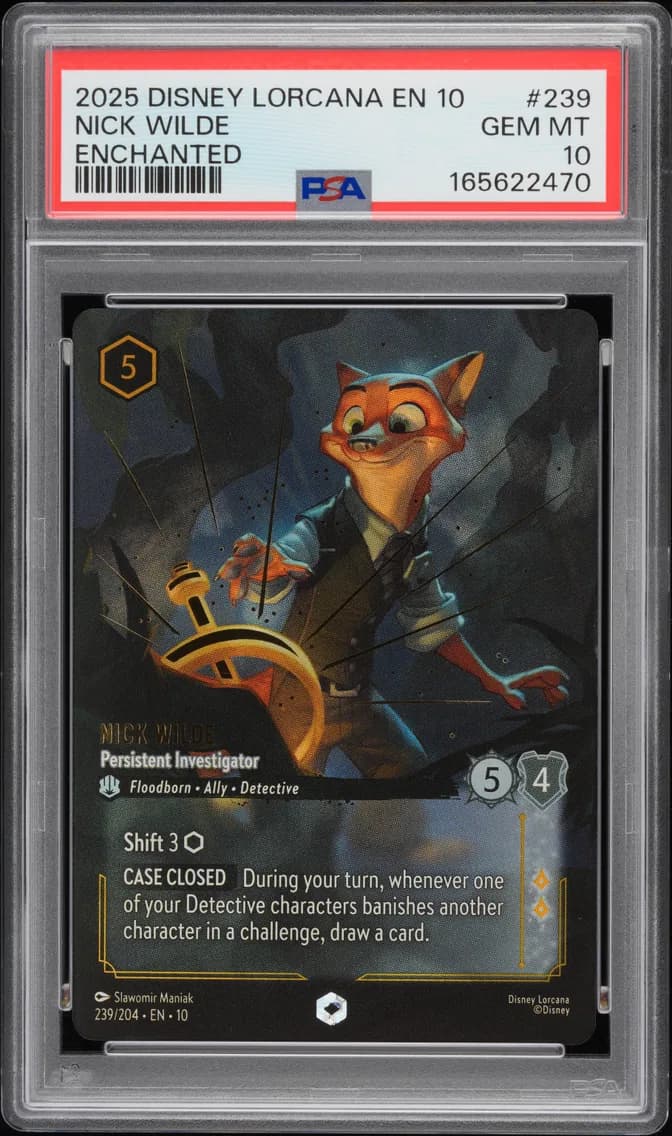 Nick Wilde - Persistent Investigator, PSA 10