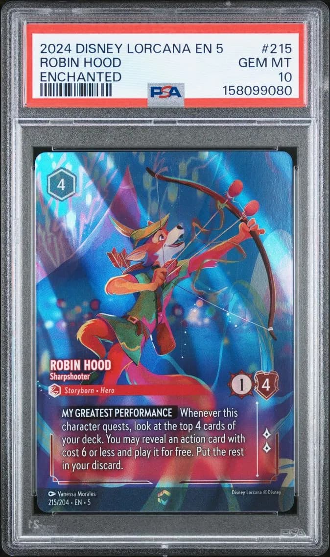 ROBIN HOOD, PSA 10