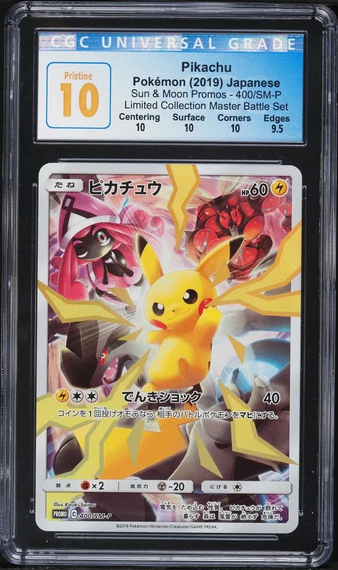 Full Art/Pikachu, CGC Pristine 10