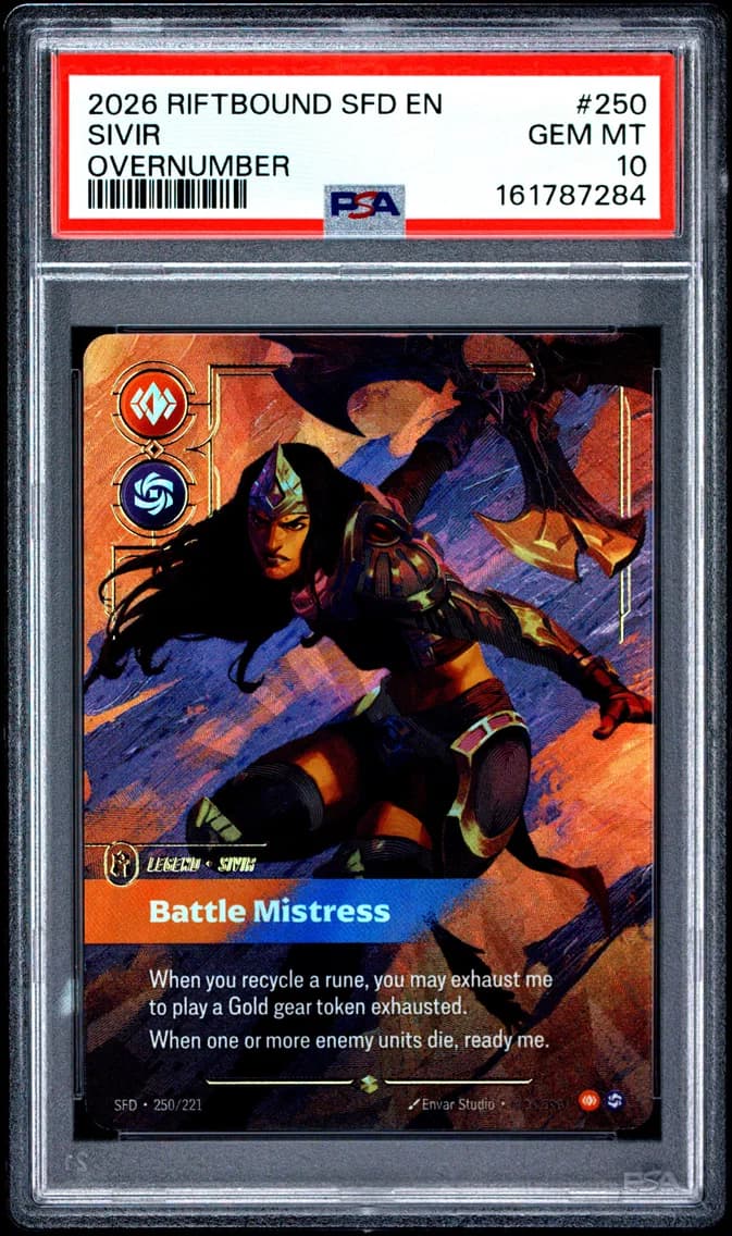 Sivir - Battle Mistress, PSA 10