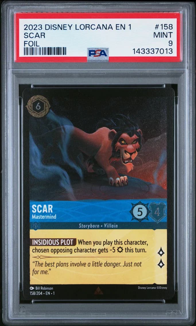 Scar - Mastermind, PSA 9