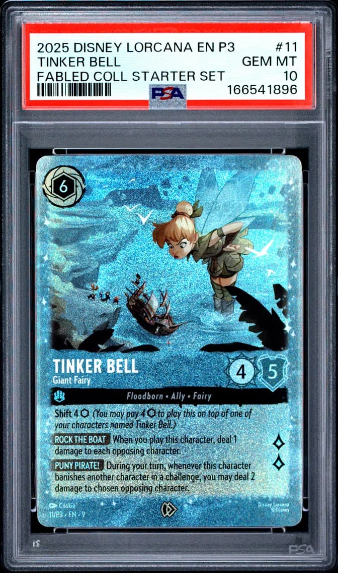 Tinker Bell - Giant Fairy, PSA 10