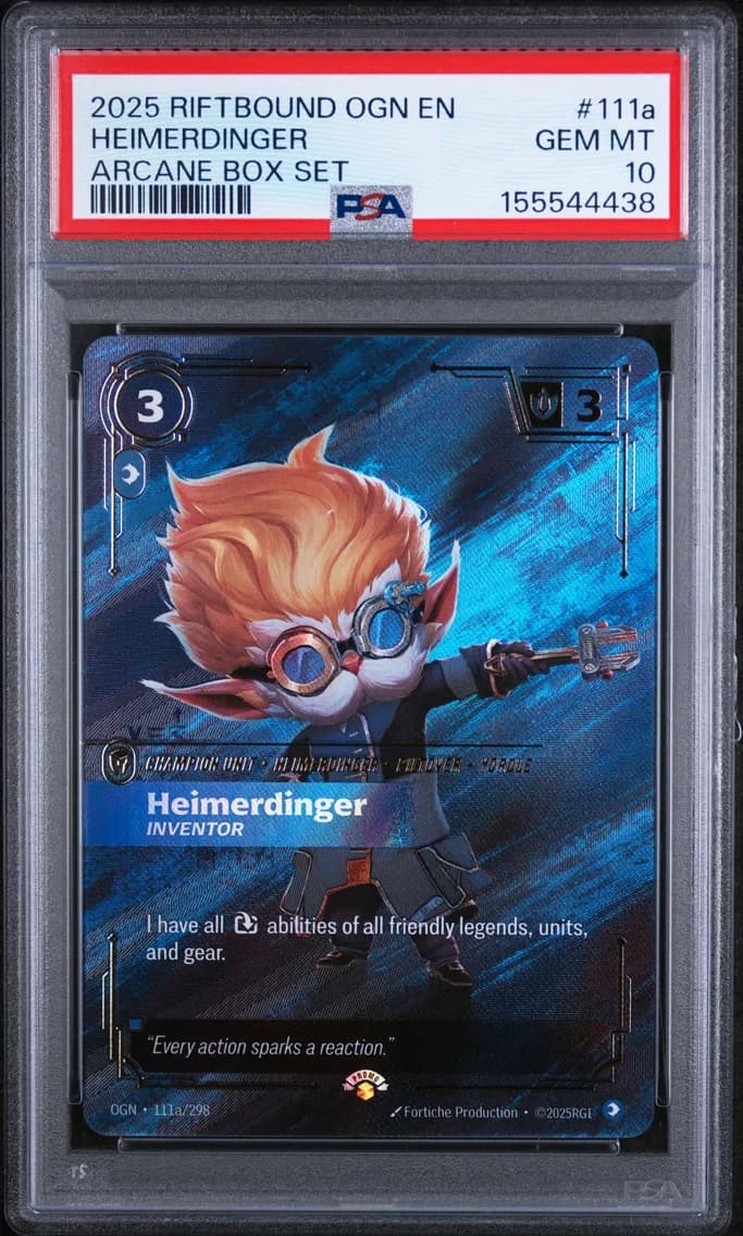Heimerdinger - Inventor, PSA 10
