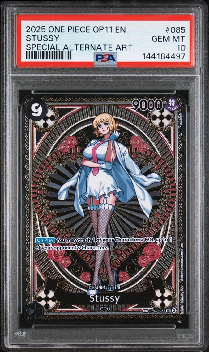 Stussy, PSA 10