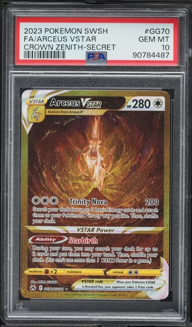 Full Art/Arceus Vstar, PSA 10