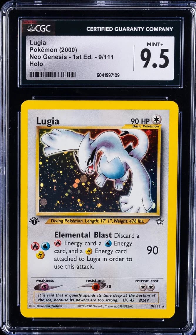 Lugia-Holo, CGC 9.5