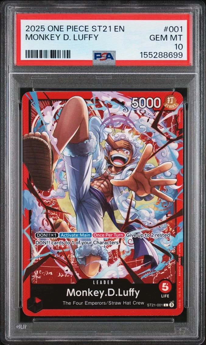 Monkey D. Luffy, PSA 10