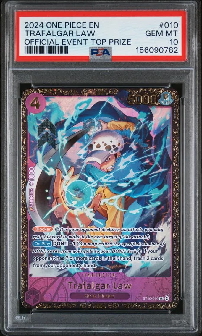 Trafalgar Law, PSA 10