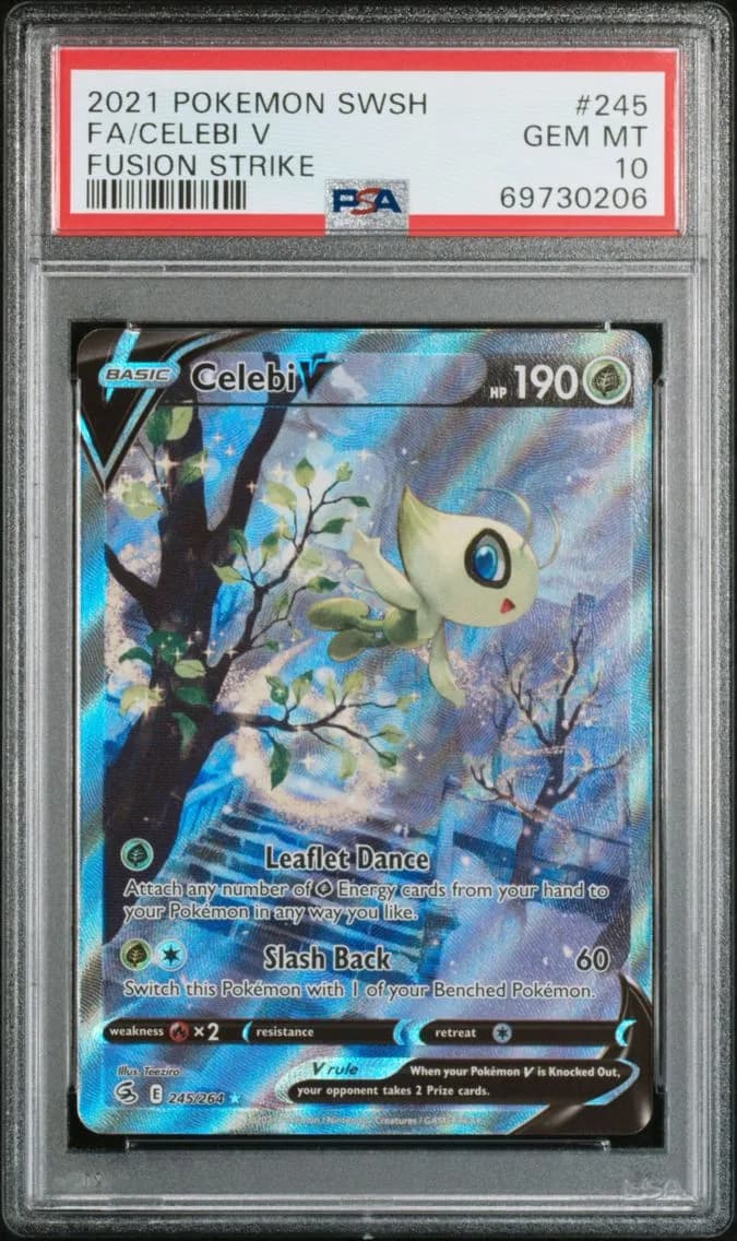 Full Art/Celebi V, PSA 10