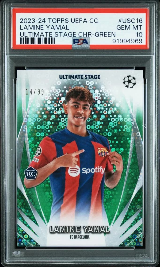 Lamine Yamal, PSA 10