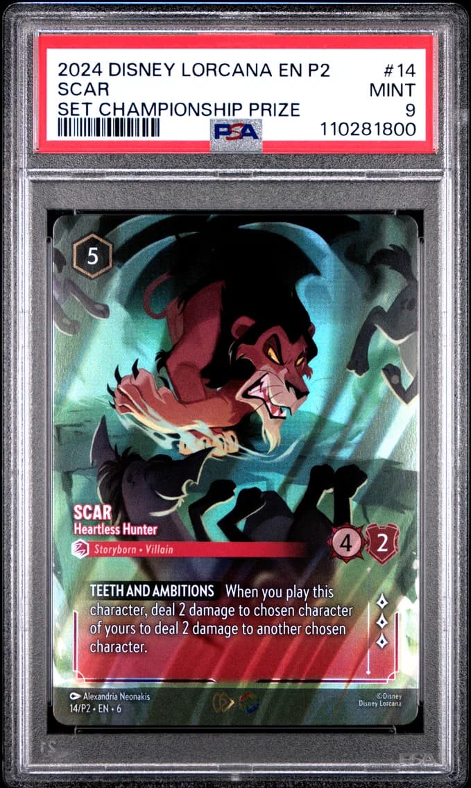 Scar - Heartless Hunter, PSA 9