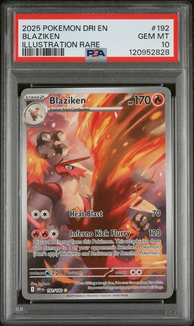 Blaziken, PSA 10