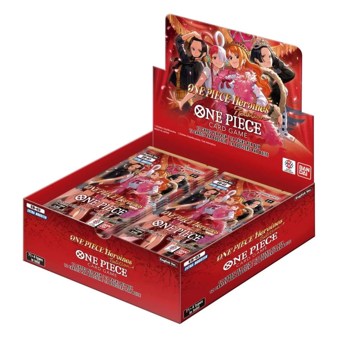 EB-03 Heroines Edition One Piece Booster Box, 