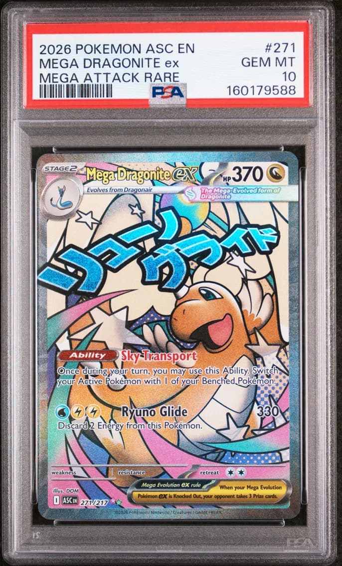 Mega Dragonite EX, PSA 10