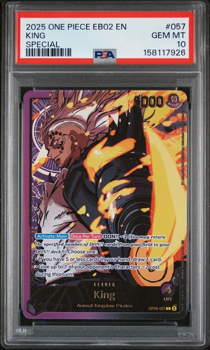 King, PSA 10