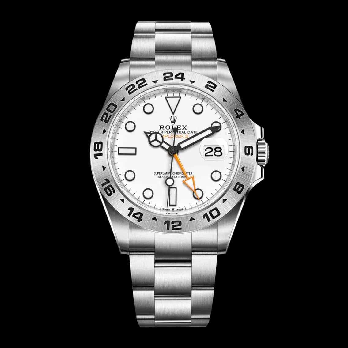 Rolex Explorer II - White Dial, WRISTCHECK 10