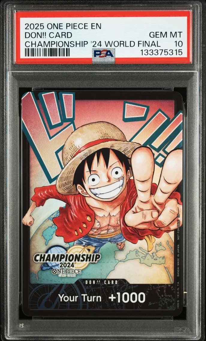 Don!! Card, PSA 10
