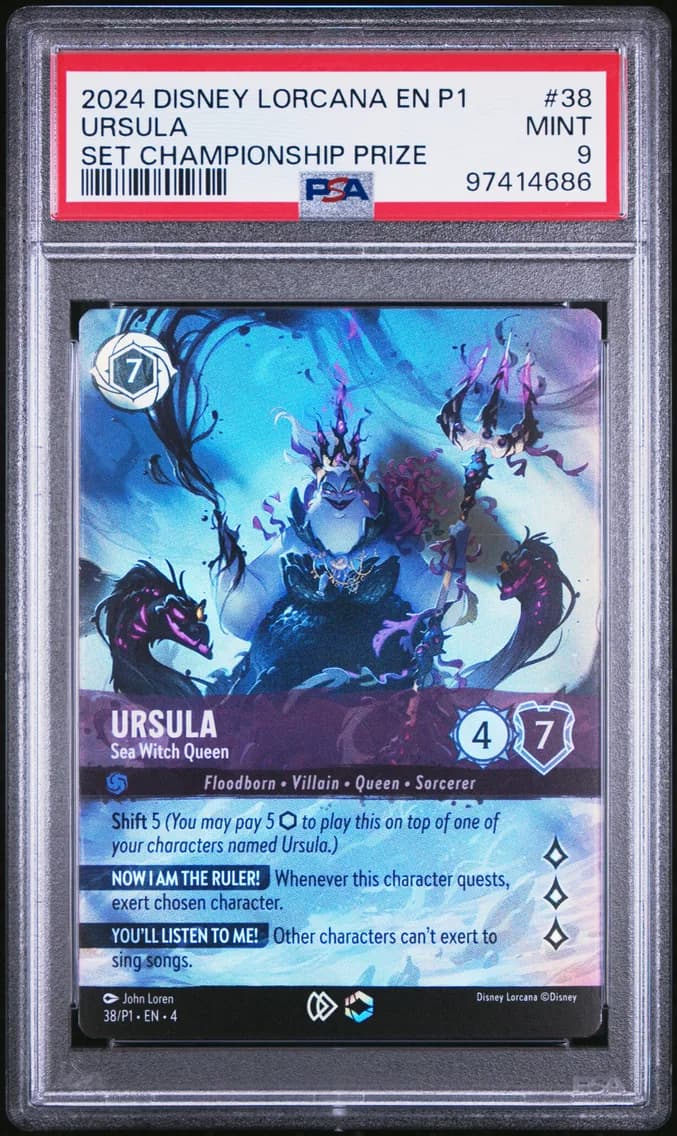Ursula - Sea Witch Queen, PSA 9